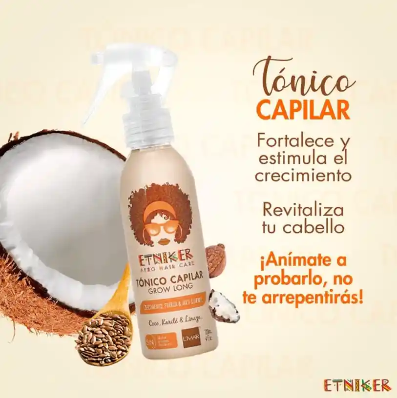 Etniker Rizos Tonico Capilar Crecimiento 120ml