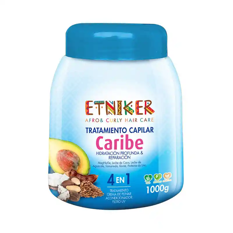 Tratamiento Rizos Caribe Etniker 1000g