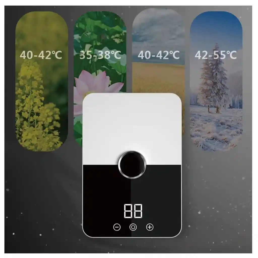 Calentador De Agua Instantáneo Eléctrico: Potente Y Seguro