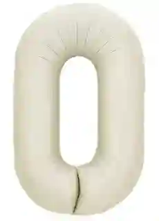 Globo Foil 16" Numero 0 Color Arena