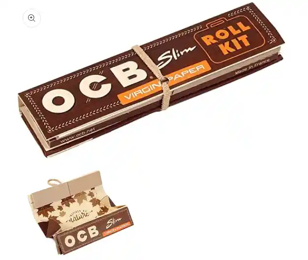 Ocb Slim Roll Kit Virgin Paper