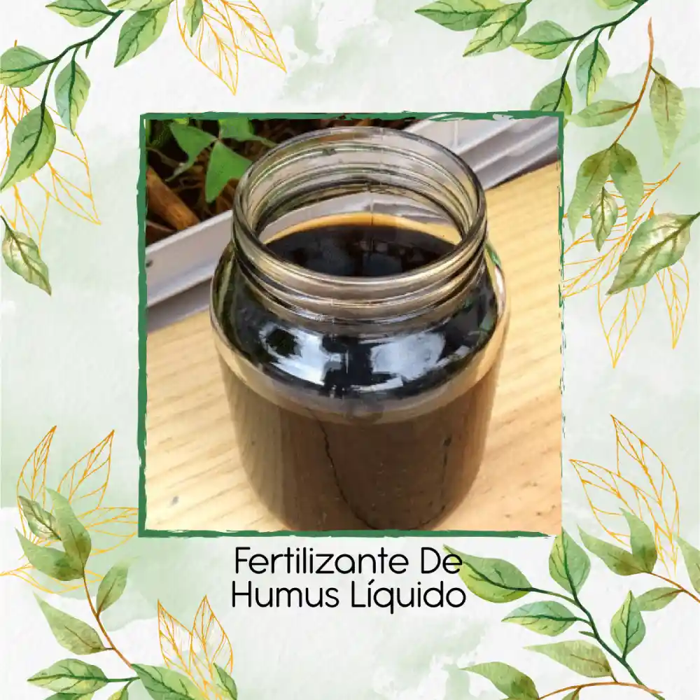 Fertilizante De Humus Líquido X 500 Ml