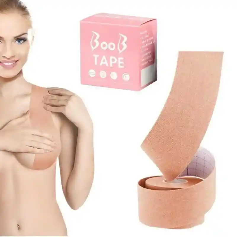 1 Cinta Elastica Para Senos Busto Boob Tape Fiesta Traje Lujo Cubre Pezon