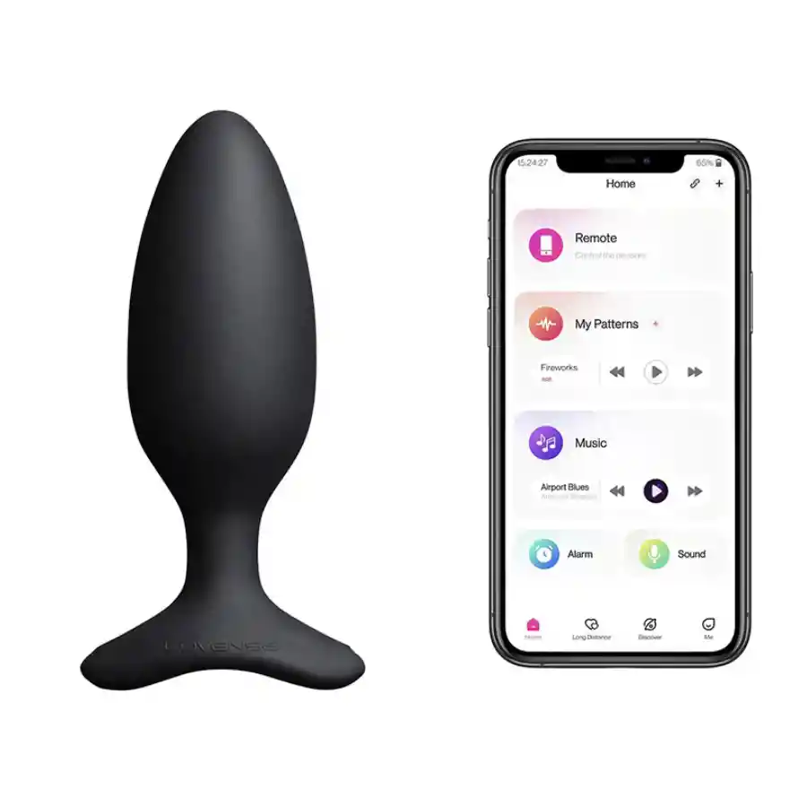 Plug Anal Vibrador Hush 2 Talla S Lovense