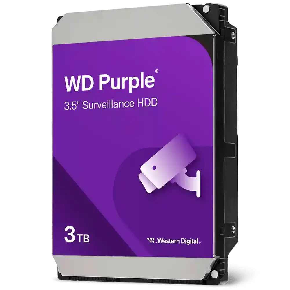 Disco Duro Pc Western Digital 3tb Purple (dvr)