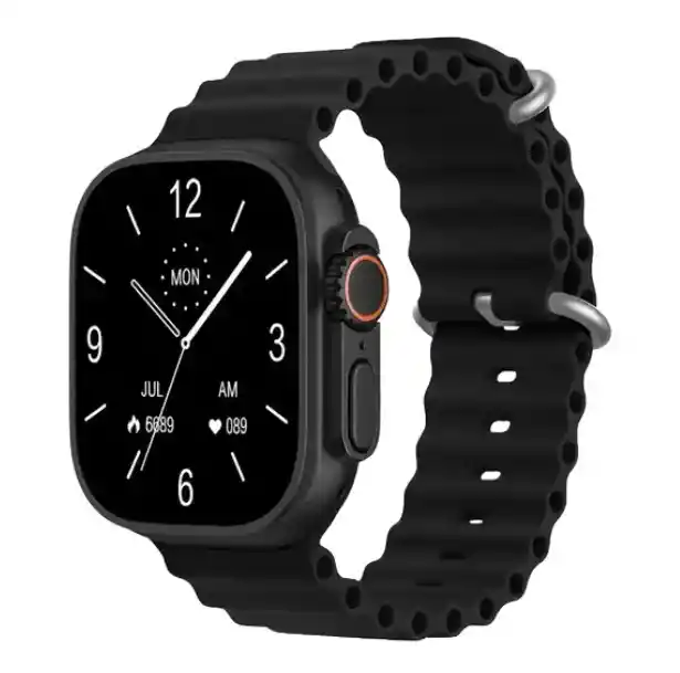 Smartwatch T900 Ultra 1.1 Negro + Manilla De Obsequio: Innovación Y Elegancia