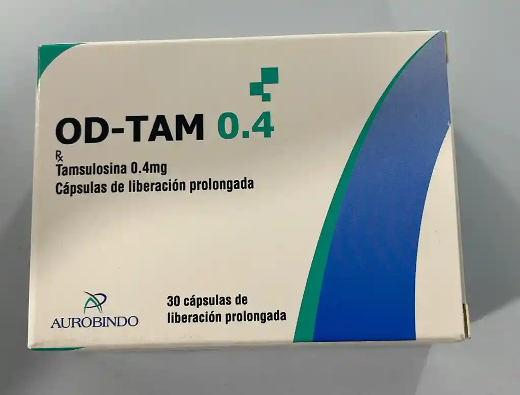 Od-tam 0.4 Tamsulosina Capsulas De Liberacion Prolongada