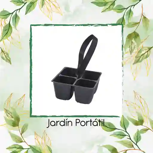 Jardín Portátil 4 Cavidades