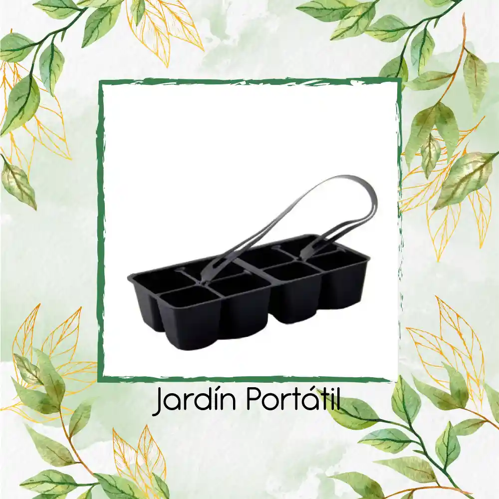 Jardín Portátil 8 Cavidades
