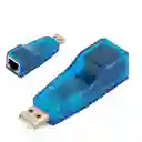 Convertidor Usb Macho 2.0 A Rj 45 Red Ethernet Internet Gamer