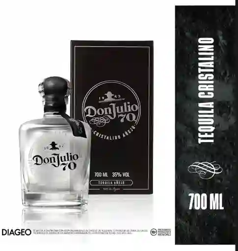 Don Julio 70 Tequila Cristalino Añejo