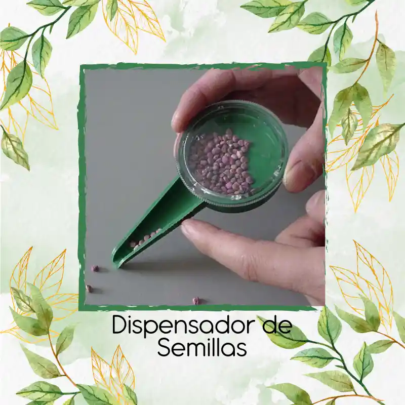 Dispensador De Semillas Ajustable