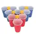 Juego Mesa Fiesta Amigos Grupo Parche Beer Pong Diversion