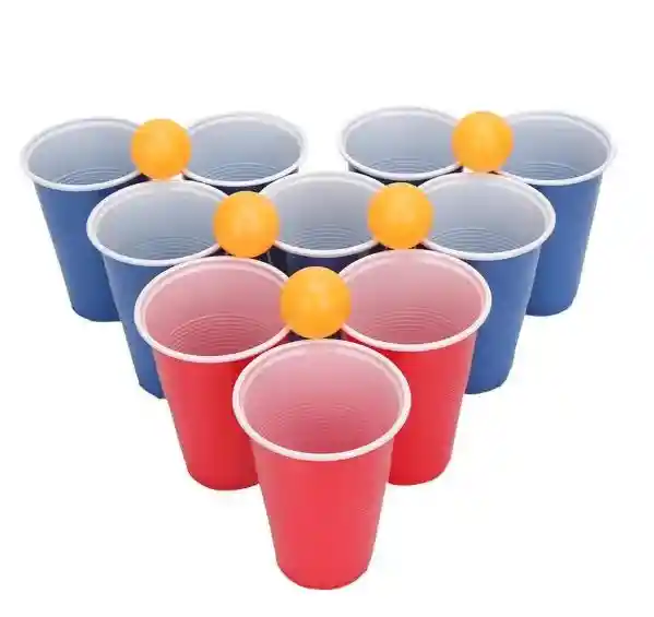 Juego Mesa Fiesta Amigos Grupo Parche Beer Pong Diversion