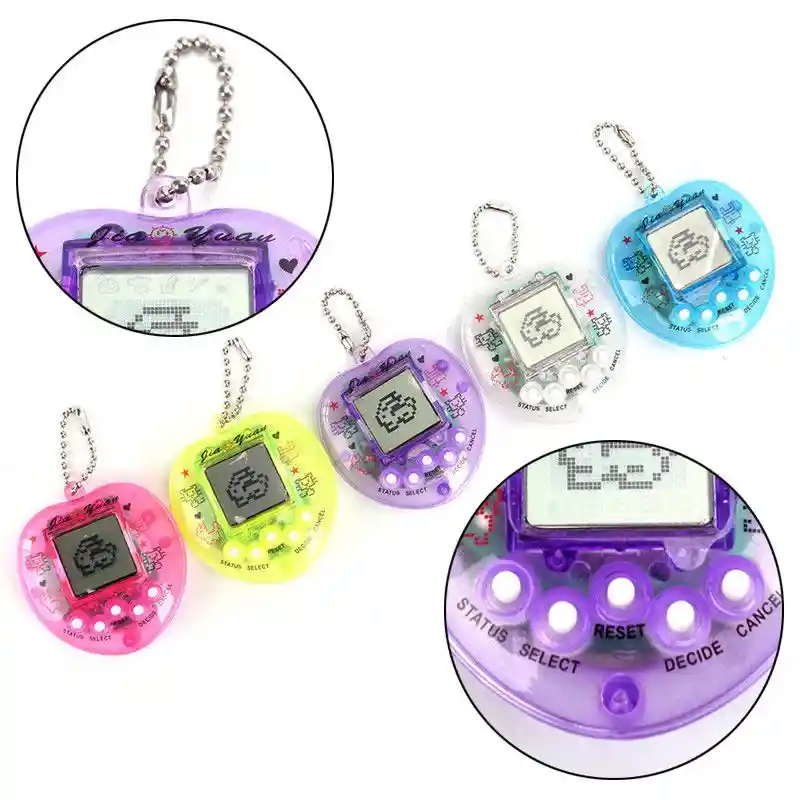 Tamagotchi Llavero Juguete 168 Mascotas Virtuales Nuevos