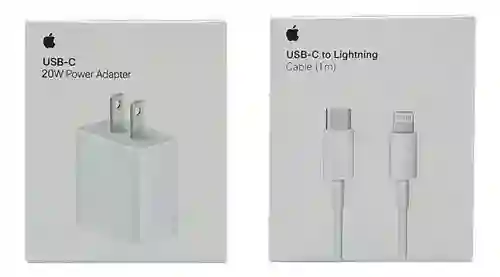 Cargador Iphone Original Apple 20w + Cable Original