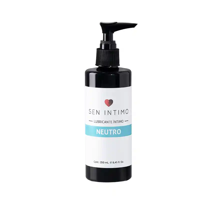 Lubricante Neutro Sen Intimo X 250ml, Lubricante Base Agua Natural