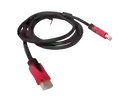 Cable Hdmi 1.8 Metros Doble Reforzado Mallado Punta Dorada