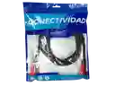 Cable Hdmi 3 Metros Doble Reforzado Mallado Punta Dorada