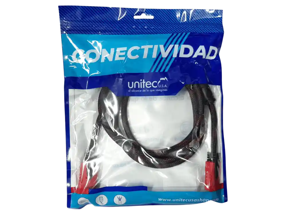 Cable Hdmi 3 Metros Doble Reforzado Mallado Punta Dorada