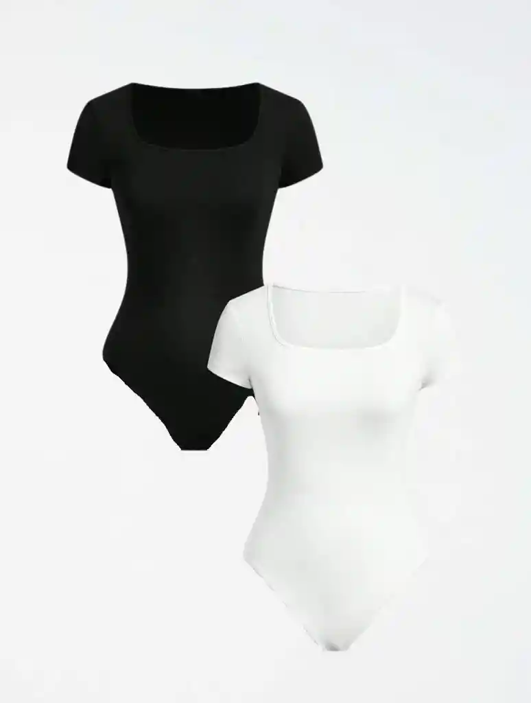 Body Para Mujer Cuello Cuadrado The Mambo Negro M