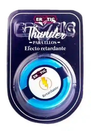 Lubricante Efecto Retardante Masculino En Sachet Thunder Erotic