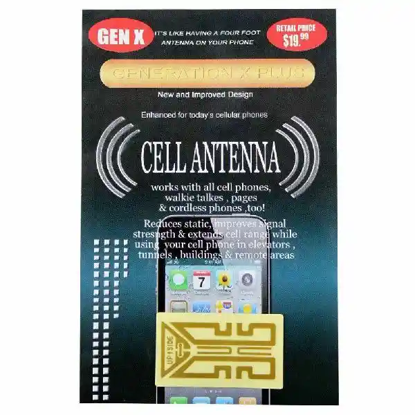 1 Antena Amplificadora Celular Mejora Señal Alcance Radio Booster