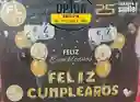 Feliz Cumpleaños Dorado Super Combo