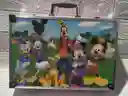 Set De Arte Mickey Y Minnie Mouse Marcadores + Crayolas + Colores + Plumones + Pintura Acrilica Etc