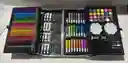 Set De Arte Mickey Y Minnie Mouse Marcadores + Crayolas + Colores + Plumones + Pintura Acrilica Etc