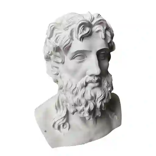 Figura Decorativa Dios Zeus Griega