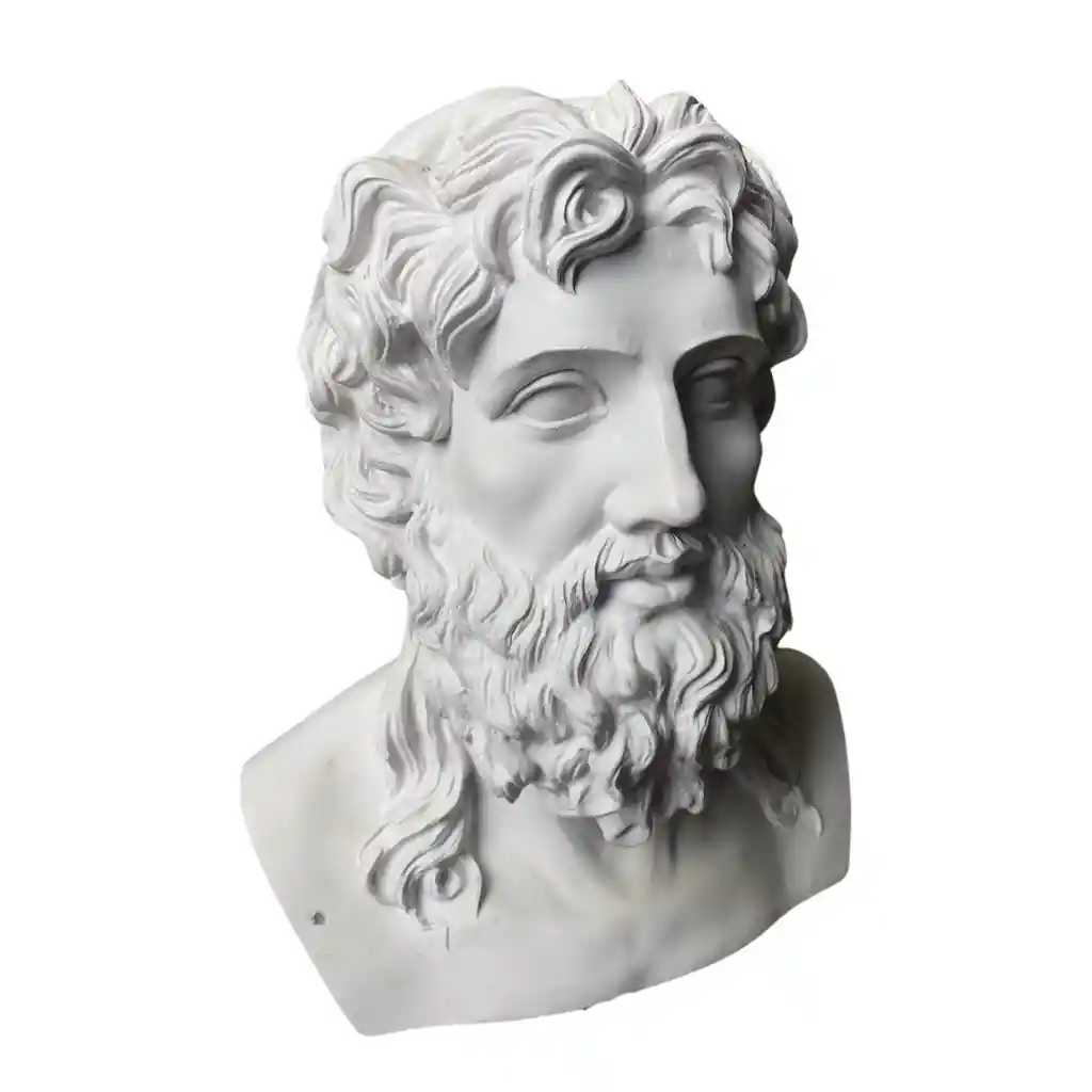 Figura Decorativa Dios Zeus Griega