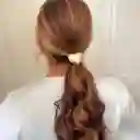 Hair Cuffs , Liga Para El Cabello Con Aplicación En Forma De Corazón