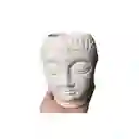 Maceta De Yeso Cabeza De Buda