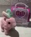 Conejo Mecanico + Canasta Juguetes Para Niñas