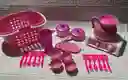 Accesorios Para Cocina Niñas Ollas + Estufa + Canasta Etc Juguetes Para Niña