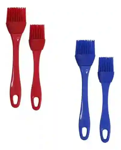 Brochas Pinceles De Cocina Para Untar Silicona X2