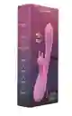 Vibrador De Conejo Siliconado Dual Para El Punto G Femenino / Clitoris