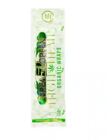 High Hemp Wraps X2 Área 51 Green