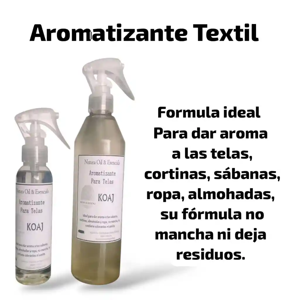 Aromatizante Para Telas Koaj 120ml