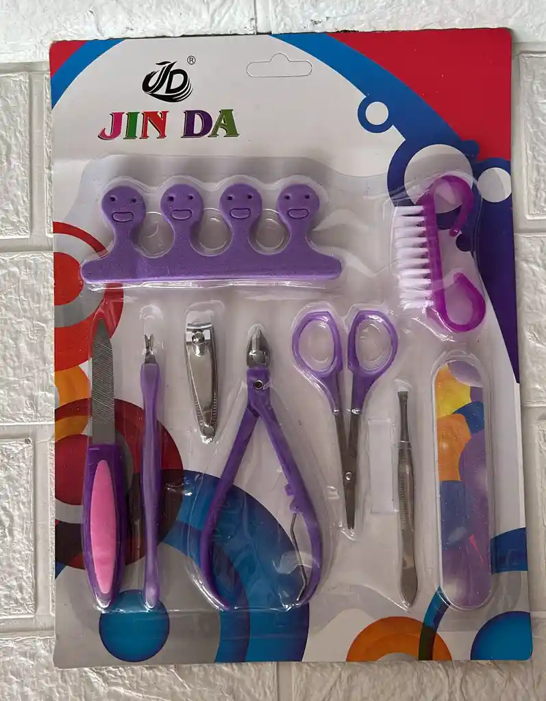 Set O Kit Para Uñas O Manicura X9 Piezas