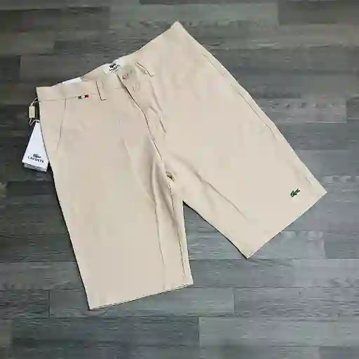 Bermuda En Drill Lacoste