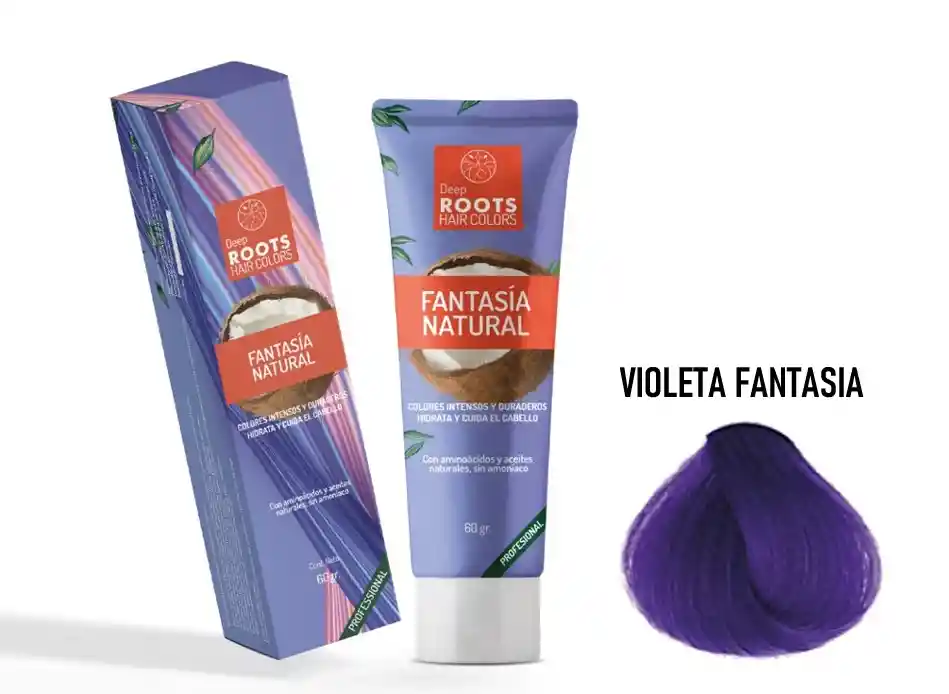 Tinte Fantasia Violeta 622 Roots 60ml