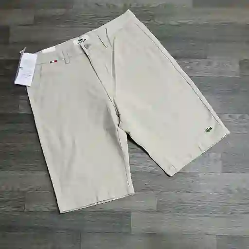 Bermuda En Drill Lacoste
