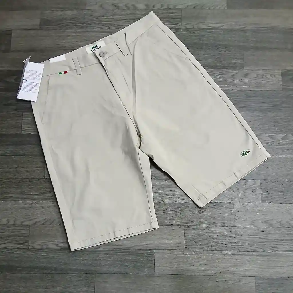 Bermuda En Drill Lacoste