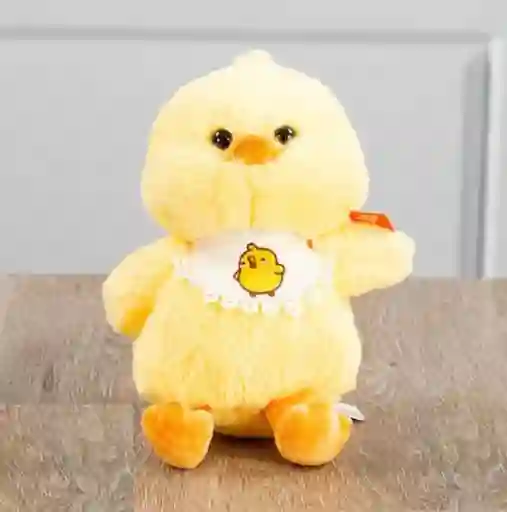 Peluche Pato Con Babero De Pollito 25 Cm