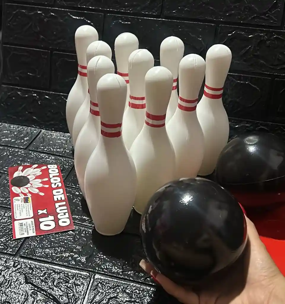 Juego Bolos De Lujo X10 Juguetes Para Niños