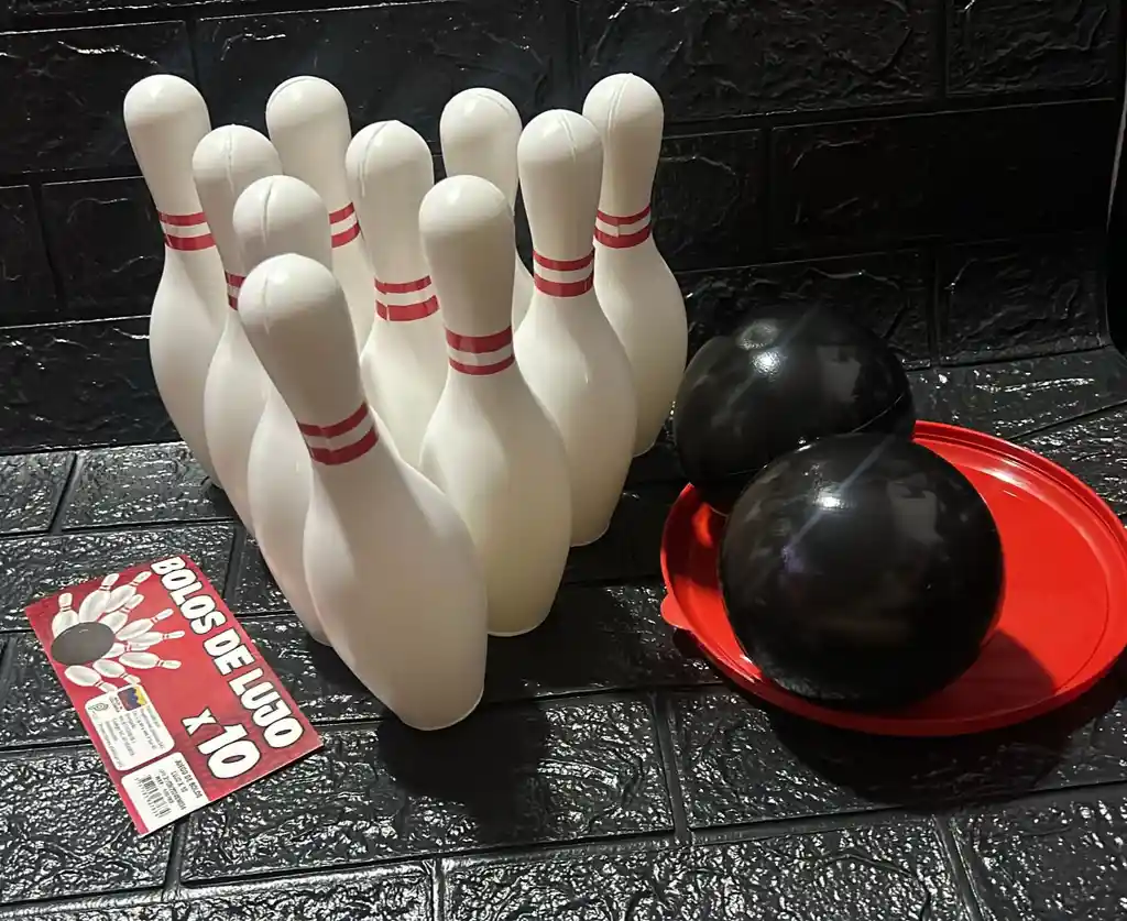 Juego Bolos De Lujo X10 Juguetes Para Niños