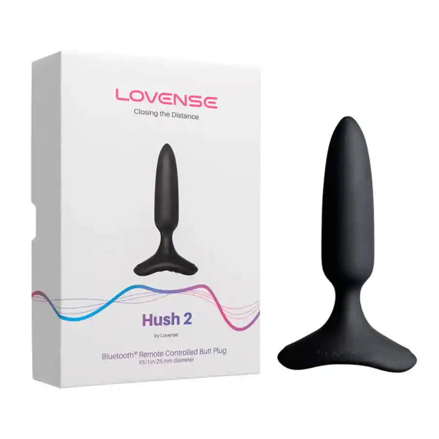 Plug Anal Vibrador Hush 2 Talla Xs Lovense