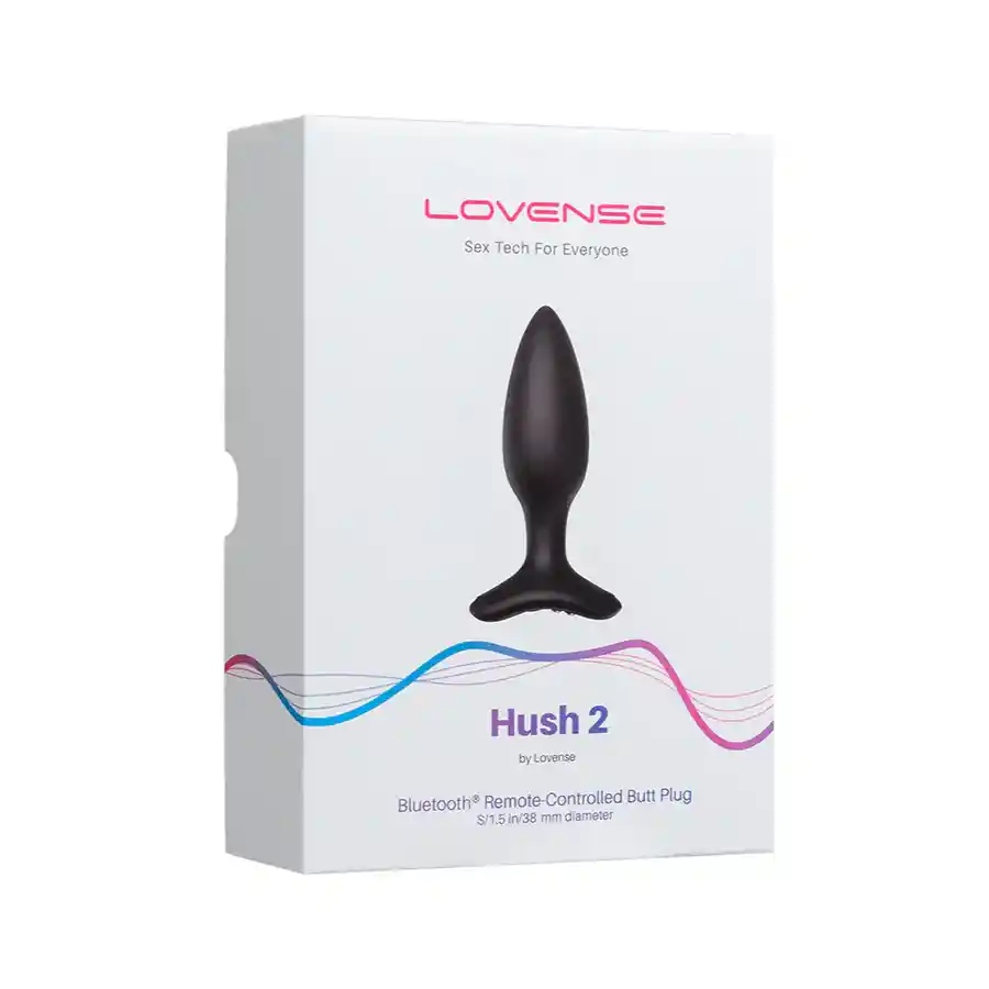 Plug Anal Vibrador Hush 2 Talla S Lovense